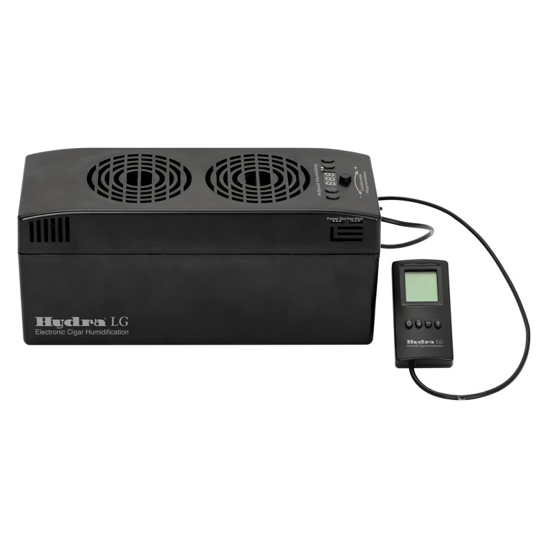 Humidificateur à cigares électronique avec affichage DEL Commercial Series - noir