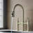Bridge Kitchen Faucet With Pull-down Sprayhead In Spot