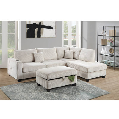 Canapé modulaire 3 pièces Yaman