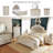 Mohn Upholstered Scalloped Bed-772263707