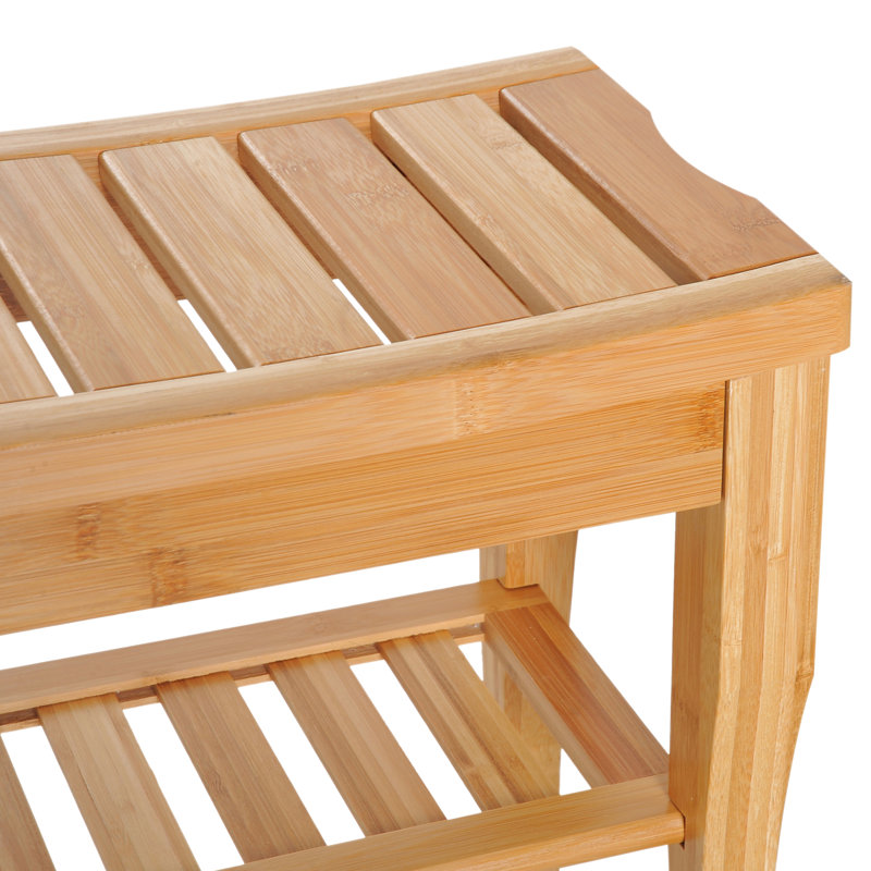 Le long tabouret de spa avec rangement offre une expérience de bain relaxante