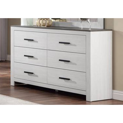 Commode 6 tiroirs Kateshia