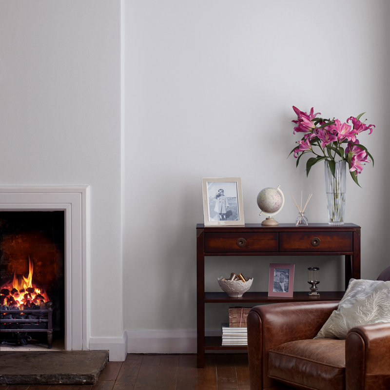 Laura Ashley White Paintable Lining Paper