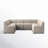 Brandt Upholstered U-Shaped Sectional Symmetrical-444515737-443287492