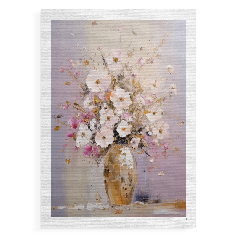 Série FLORAL CCDXLVI - Impression sur toile seulement - NON CADRE, H 27 po x l 18 po