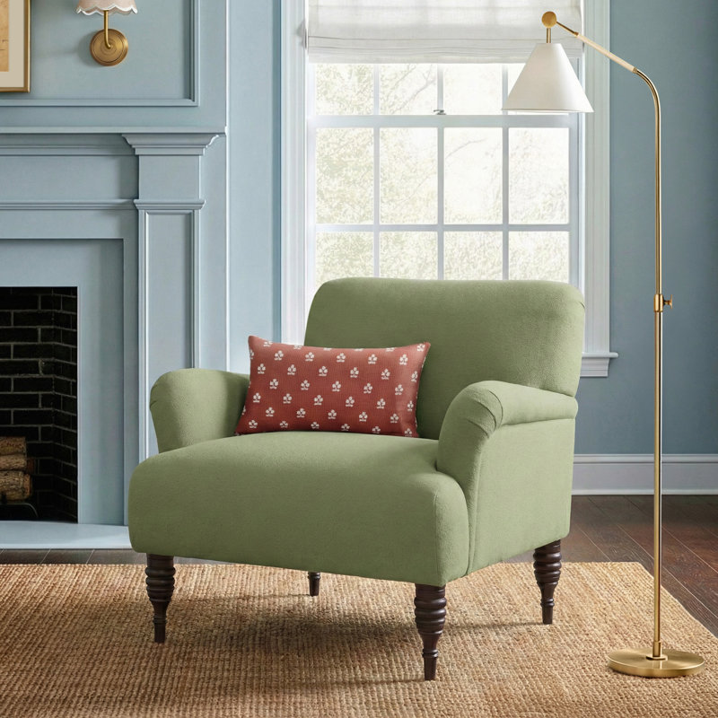 Allura Upholstered Armchair, Classic Talc Linen