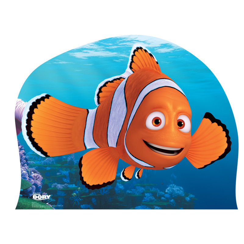 Marlin Finding Dory 32'' x 40'' Cardboard Standup