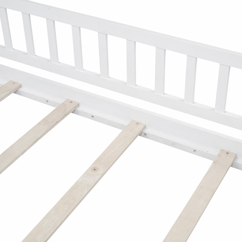 Lit plateforme Mahajan, Blanc