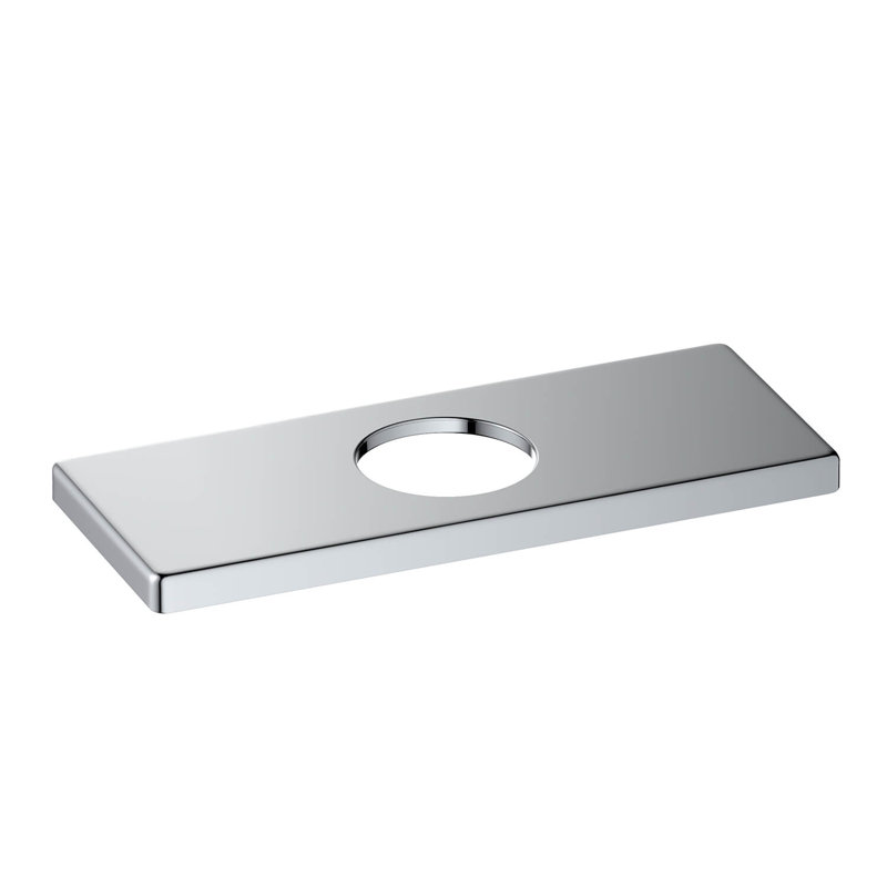 Couvercle de trou de robinet de salle de bain, Chrome