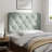 vidaXL Headboard Cushion Piran Light Grey 100 cm Velvet-309150668
