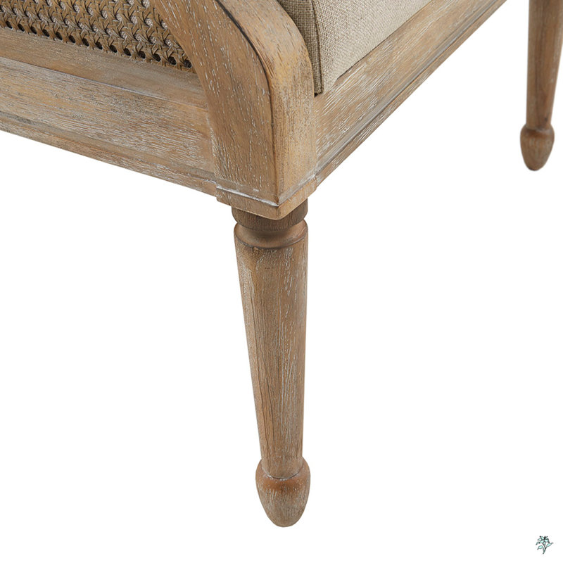 Chaise avec accoudoirs d'appoint