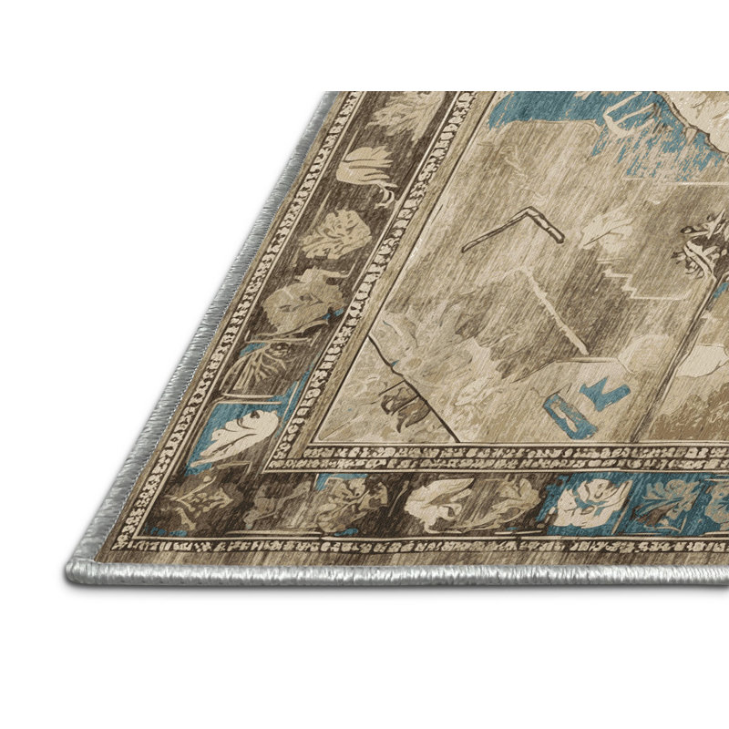 Timeless Ornament Rug, Rectangle 2' x 3'