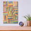 «Stripes 1» par Cheryl Warrick, art mural en verre acrylique-133741951