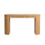 Table d'entrée de style incurvé avec bande verticale unique, tiroir spacieux pour le vestibule du salon, moderne et élégant-359158551
