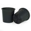 Pot de fleurs rond en plastique avec drainage (pots de 5)-942704775