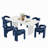 Modern Double Pedestal Dining Table Set-1152437817-1152437828