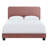 Celine Channel Tufted Performance Velvet Platform Bed-1029404587-1029404585