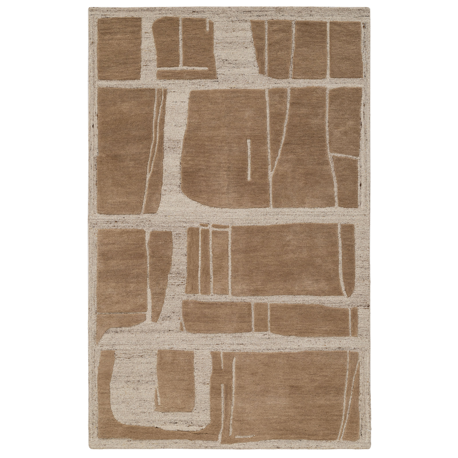Dusk Hand Tufted Wool Indoor Rug, 2'x3'