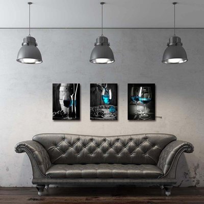 3 Piece Wrapped Canvas Wall Art