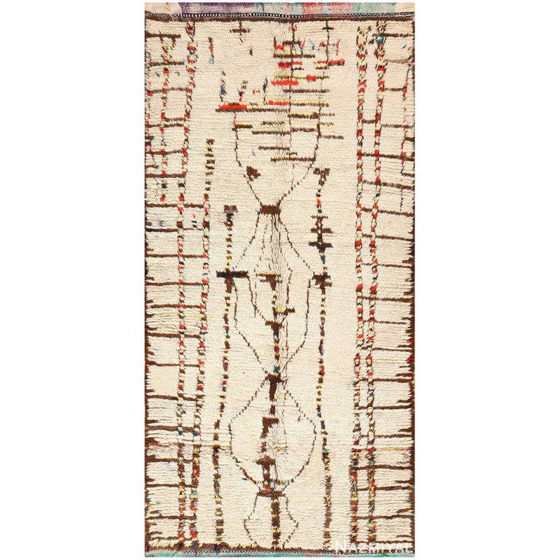 Tapis marocain de style Mid-Century