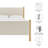 Maven Boucle Upholstered Platform Bed-107488733-107488728-107488729
