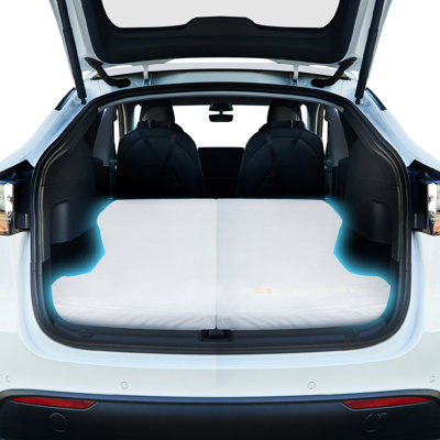  Matelas en mousse viscoélastique Tesla Model Y - Portable, pliable et lavable à la machine pour le camping et les voyages