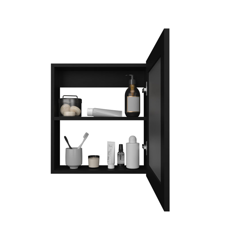 Pharmacie Hailey, salle de bain, noir