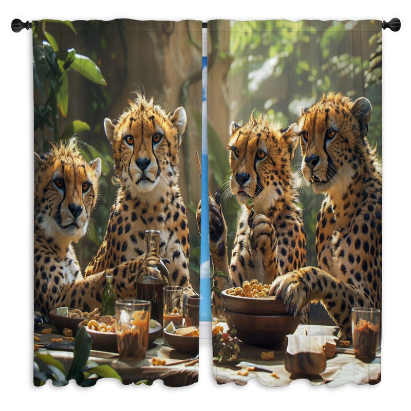 Marcese Room Darkening Curtain Pair, 20" W x 82" L