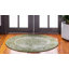 Tapis vert de style oriental-669951299