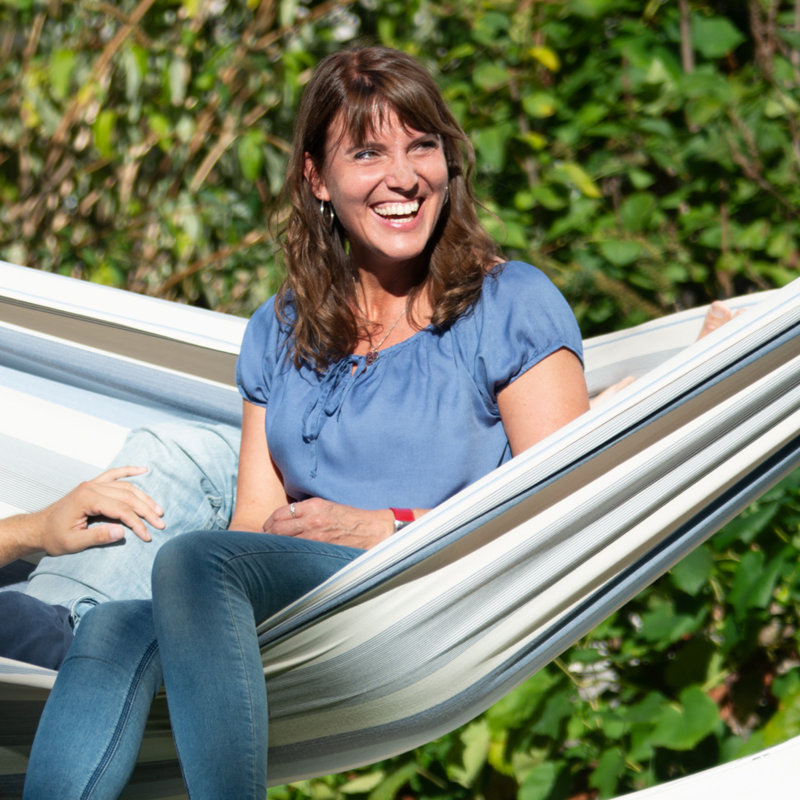 Sea Salt Double Weather-Resistant Polypropylene Hammock