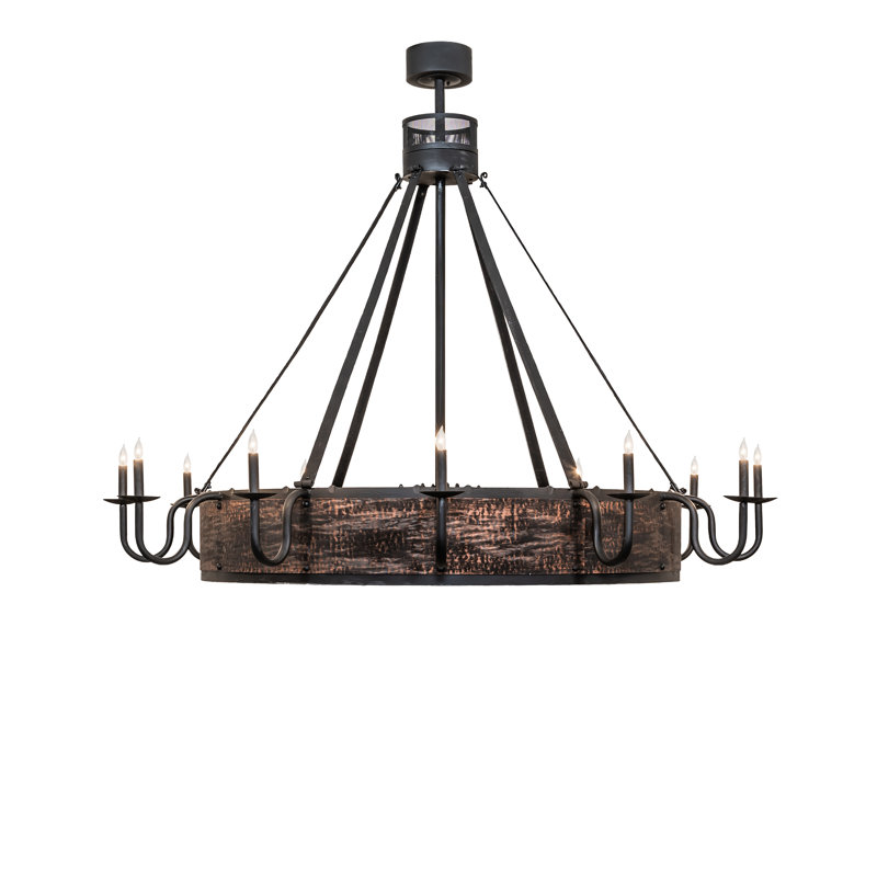 72" Wide Costello 12 Light Chandelier