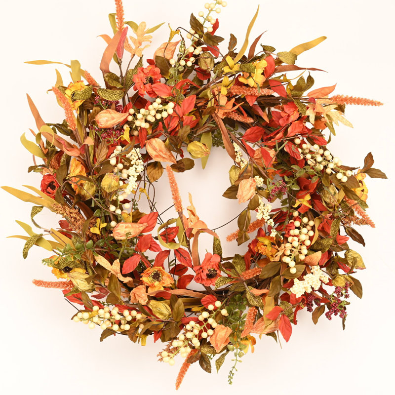 Handcrafted Faux Berry 26'' Wreath