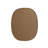 Sabine Metal Curved Oval Wall Mirror-1451160151-1451160148