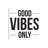 Good Vibes Only - Wrapped Canvas Print-1834097844
