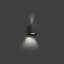 Usry Dark Grey Integrated LED Outdoor Flush Mount