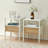 Set Of 2, 15.75" Rattan End Table With  Drawer, Modern Nightstand, Metal Legs,Side Table-1702114903