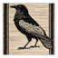  Tapis lavable Pied Crow-1133797146