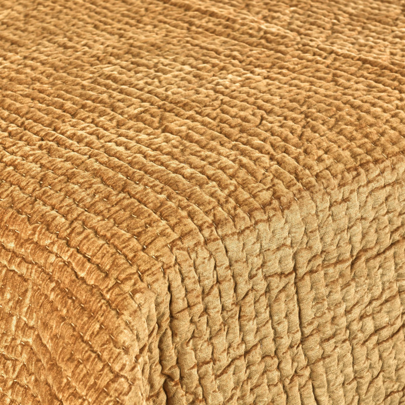 Bari Quilt Set, Honey Gold