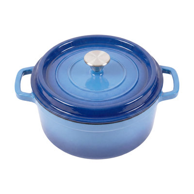 Living and Home Non-Stick Cast Iron Stainless Steel Stock Pot
