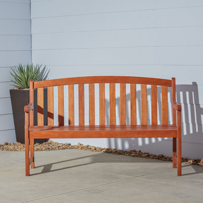 Banc de jardin en bois Defalco