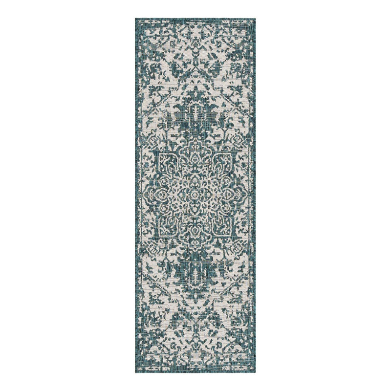 Jill Zarin Dubai Indoor/Outdoor Rug, Runner 2' x 6'1"