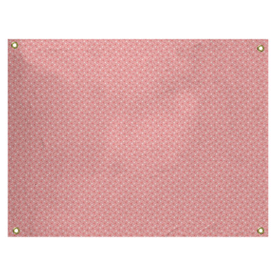 Tapisserie murale hexagonale en treillis