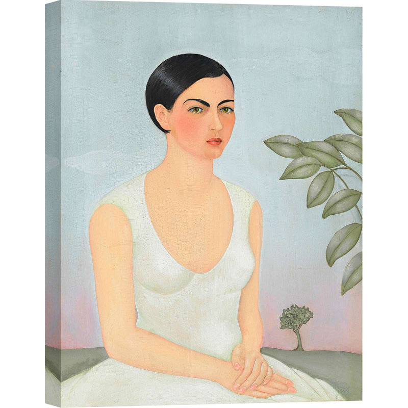 Portrait Of Cristina, My Sister by Frida Kahlo - Wrapped Canvas Print, 70 cm H x 50 cm W