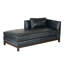 Edmond Chaise Ink Leather