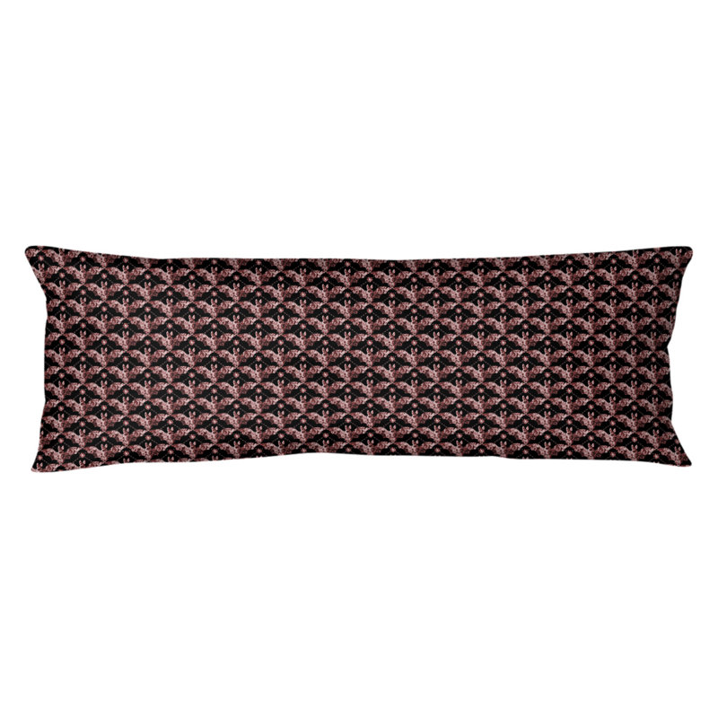 Coussin lombaire pour les roussettes, Bourre en polyester, Rouge