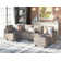 Tomario 6- Piece Upholstered L-Shaped Modular Sectional With Storage