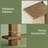 2-Tier Bedside Table,Sofa Table,Console Table