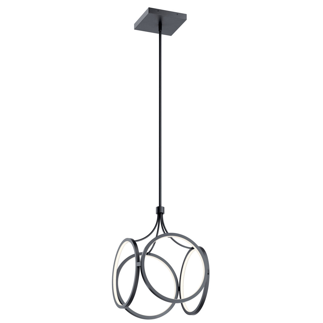Nikiki 1 - Light LED Unique/Statement Pendant Orren Ellis 