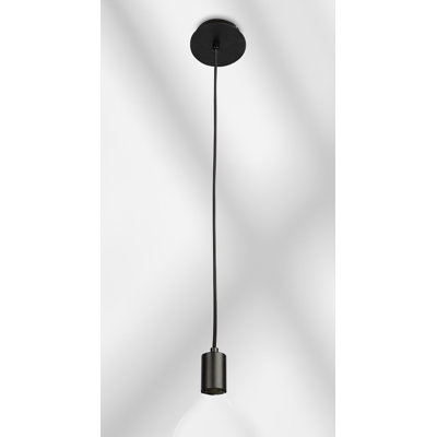 Nuccio 1 - Light Black Bulb Pendant