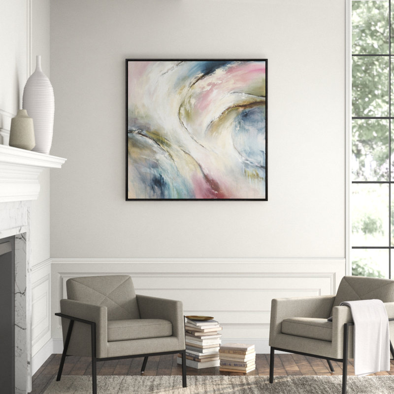 Stars Over Me Print by Jean Kenna, 48.5" H x 48.5" W x 1.5" D, Glass Coat